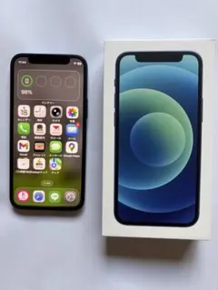 Apple iPhone 12 本体 ブルー 箱付き