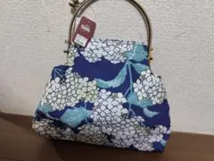 倭物屋カヤ　ハンドバック　あじさい柄