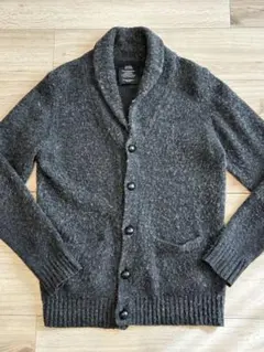 ジャーナルスタンダード　トライセクト　チャコールグレー カーディガン