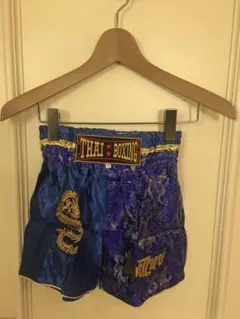 【ラスト1】王国直輸入　ムエタイ　キックボクシングパンツ　キッズ　子供XS