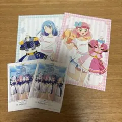 アイカツ大衣装展 入場特典 ポストカード デミカツ アイカツフレンズ