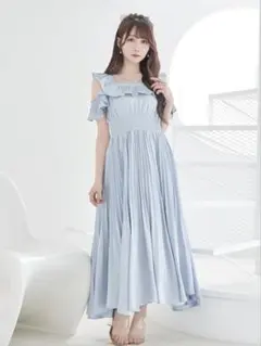 RoséMuse ロゼミューズ sheer plaid ribbon ワンピース | Mercari