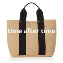 未使用タグ付　トプカピ　イタリアンフェルトトートバッグ　キャメル