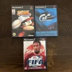 写真追加済み【バラ売不可】PS2 ゲーム 3本セット