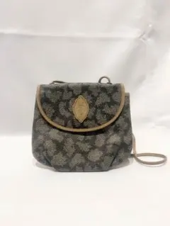 YSL イヴサンローラン グレー ショルダーバッグ 上品カジュアル◎