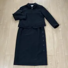 美品49AV.JUNKO SHIMADA ￼セットアップ黒　40
