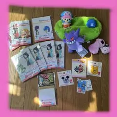 ポケモン一番くじ、ほか まとめ売り　ポケモンノート・メモ帳、ワッペンなど
