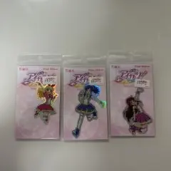 アイカツ ホログラムステッカー シール　星宮いちご　霧矢あおい　紫吹蘭　オーロラ