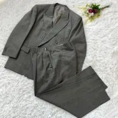 〝銀座山形屋 Adalbert〟大きいめサイズスーツセットアップ 日本製メンズ