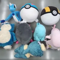 ポケモン　めちゃもふぐっとぬいぐるみ8個セットのサムネイル