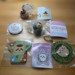 ちいかわ　くりまんじゅう キーホルダー・バッジ　グッズまとめ売り