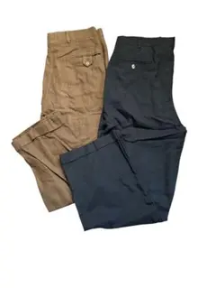 90s トミーヒルフィガー スラックス 2タック センタープレス 2本セットのサムネイル