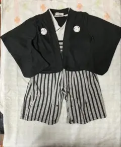 袴ロンパース　ベビー　男の子　80サイズ