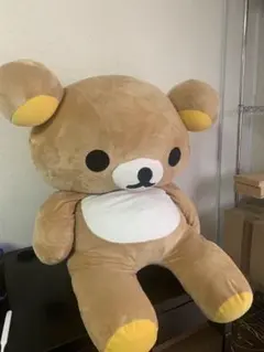リラックマ 超big 大きめ 特大 ふわふわ　ぬいぐるみ 楽天市場】【在庫あり】リラックマ 特大 ぬいぐるみ【正規品
