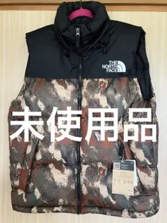 格安！送料無料　THE NORTH FACE ヌプシND92338 カモフラ S