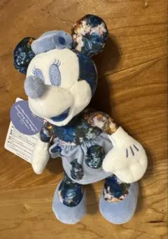 【新品タグ付き】ディズニー ミニー ぬいぐるみバッジ　蜷川実花コラボ
