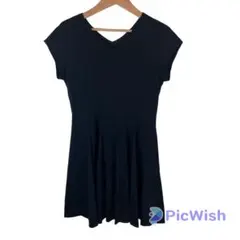 Adam et Rope アダム エ ロペ　ladies Vネック ワンピース