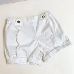 jacadi ショートパンツ 18M 81cm ホワイト 白 女の子 ジャカディ