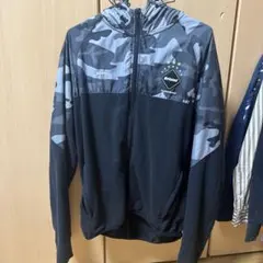 F.C.Real Bristol 迷彩フード付きパーカー M