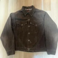 訳ありLevi's USA製80s～ ブラウンコーデュロイジャケット 70505