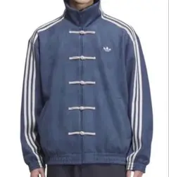 上海adidas 中国限定 巳年 チャイナトラックジャケット ネイビー