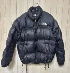 ヌプシ　90s センターロゴ　700fil ブラック