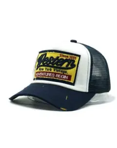 キャップ 帽子 メッシュキャップ ストリート 調節可能 Y2K カジュアル