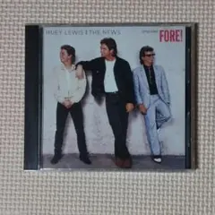CD ヒューイ・ルイス・アンド・ザ・ニュース FORE! ステッカー付き