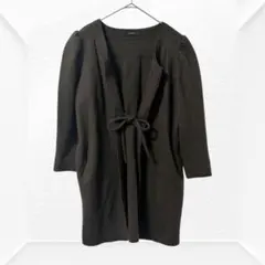 2624☆FLORENT フローレント　ウールカーディガン　ダークブラウンのサムネイル