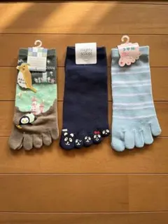 5本指ソックス　3足セット