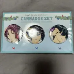 桐嶋郁弥 Butterfly 缶バッチ Free! DF 桐嶋郁弥 Butterfly 缶バッジ 30点