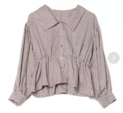 OLIVE des OLIVE ブラウス チェック柄のサムネイル