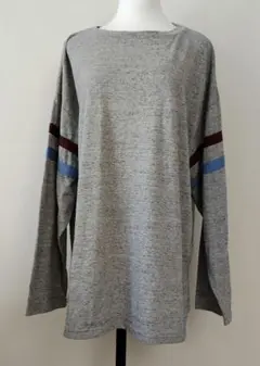 niko and ...ざっくり可愛いグレーチュニックTシャツフリーサイズ#k4