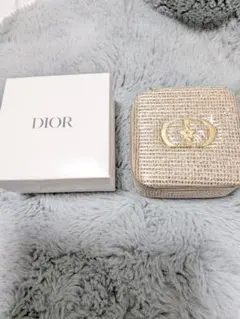 リ*ム様 未使用　DIOR バニティケース ノベルティ ミラー付き ジュエリーボ