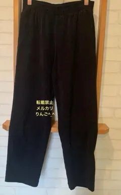 ユニクロメンズ❗️ジャージーリラックスアンクルパンツ コーデュロイ❗️ネイビー❗️