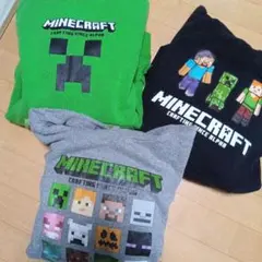 Minecraft パーカーセット 3着