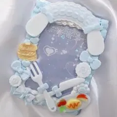 B8 天使界隈　地雷系　ホイップデコ　硬貨ケースデコ　めいどさん風かーどいれ02