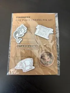 【限定】スターバックス 1号店　ピンバッジ 未開封 Starbucks シアトルのサムネイル