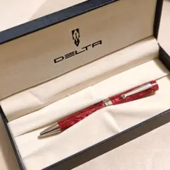 DELTA ボールペン Old Napoli レッドレジン 美品 - メルカリ