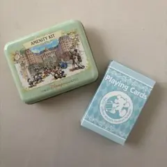 東京ディズニーリゾート バケーションパッケージ　アメニティ缶＆トランプセット