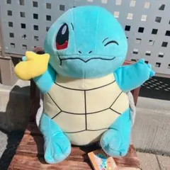 ポケットモンスター/もぐもぐタイム/めちゃでかゼニガメぬいぐるみ