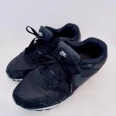 ナイキ 黒 スニーカー NIKE MD RUNNER 2　24.5㎝