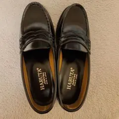 HARUTA 黒 ローファー24cm