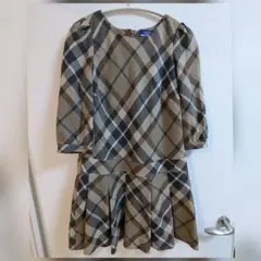 BURBERRY バーバリー ブルーレーベル ノバチェック ワンピース