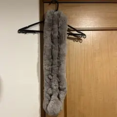 ファー　マフラー