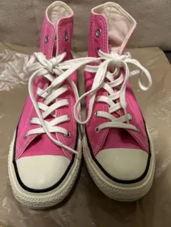 CONVERSE ALL STAR ピンク ハイカットスニーカー　24.5