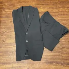 EDIFICE グレー　カジュアルスーツ 46サイズ　セットアップ　春夏素材