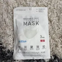 新品⭐︎ユニクロ UNIQLO エアリズム マスク 3枚入り ホワイト　小さめM