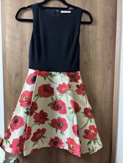 alice +olivia ノースリーブ ワンピース 花柄