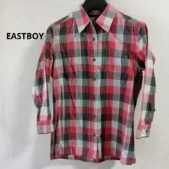 EASTBOY チェック柄 七分袖シャツ ９号
